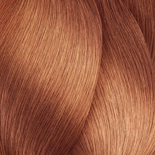Coloration ton sur ton Dialight 8.24 blond clair iris&eacute; cuivr&eacute;