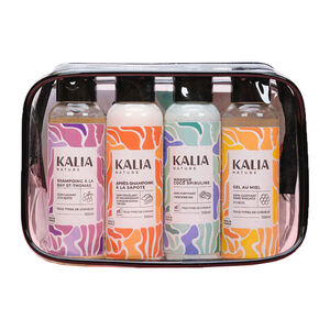 Trousse de voyage cheveux textur&eacute;s