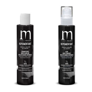 Rituel repigmentant shampooing + soin noir d'aniline,  Rituel repigmentant shampooing + soin noir d'aniline