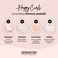 Rituel nourrissant cheveux bouclés Happy Curls