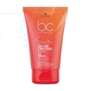 Shampooing corps et cheveux apr&egrave;s soleil BC Sun Protect 100ml