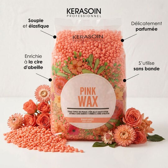 Cire jetable sans bande Pink Wax