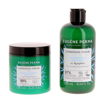 Rituel quotidien hydratation shampooing et masque Collections Nature