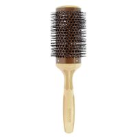 Brosse &agrave; brushing c&eacute;ramique et bois 52 mm