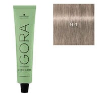 Coloration Igora Zero Amm 9-1 blond tr&egrave;s clair cendr&eacute;