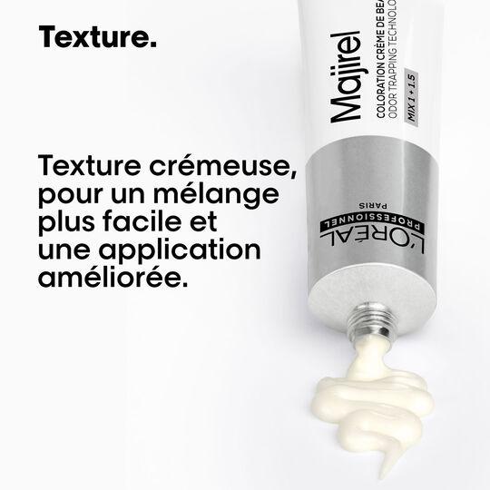 Coloration cr&egrave;me de beaut&eacute; Majirel 6.8 blond fonc&eacute; mocca