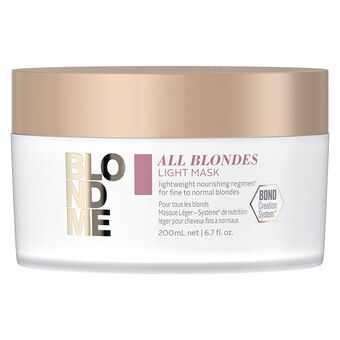 Masque léger pour cheveux blonds fins à normaux Blondme