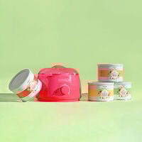 Pot de cire peaux sensibles aloe vera 400ml