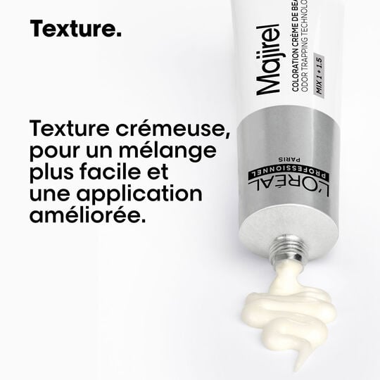 Coloration cr&egrave;me de beaut&eacute; Majirel 8.13 blond clair cendr&eacute; dor&eacute;