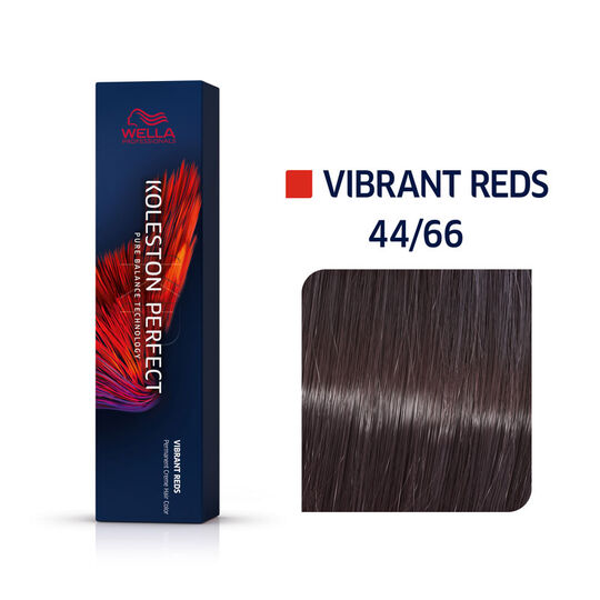 Coloration permanente Koleston Perfect Me+ 44/66 châtain intense violine intense