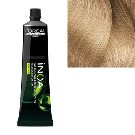 Coloration sans ammoniaque Inoa 10 blond tr&egrave;s tr&egrave;s clair fondamentale