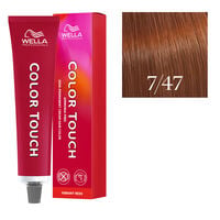 Coloration semi-permanente Color Touch 7/47 blond cuivr&eacute; marron
