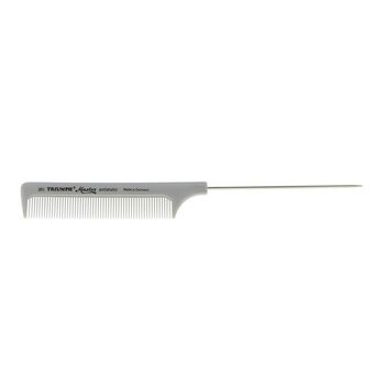 Peigne à queue métal T261 Argent