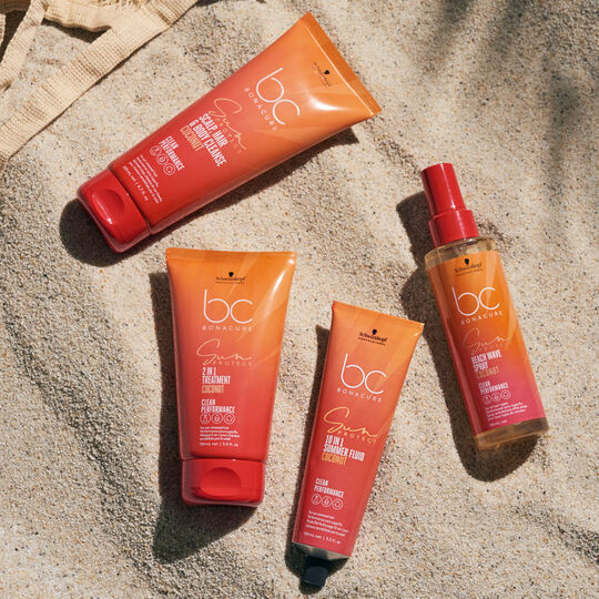 Shampooing corps et cheveux apr&egrave;s soleil BC Sun Protect 200ml