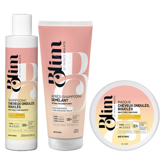 Trio lavant & soin boucles Blim