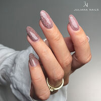 Vernis semi-permanent Gel Lack glitter drawings