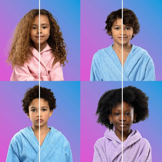 Gel lavant corps et cheveux enfant Bubble Kiss