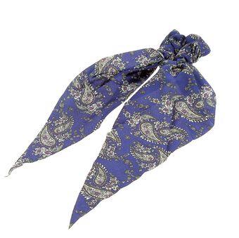 Chouchou foulard bandana marine