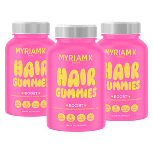 Cure 3 mois Red Love gummies hair vitamins