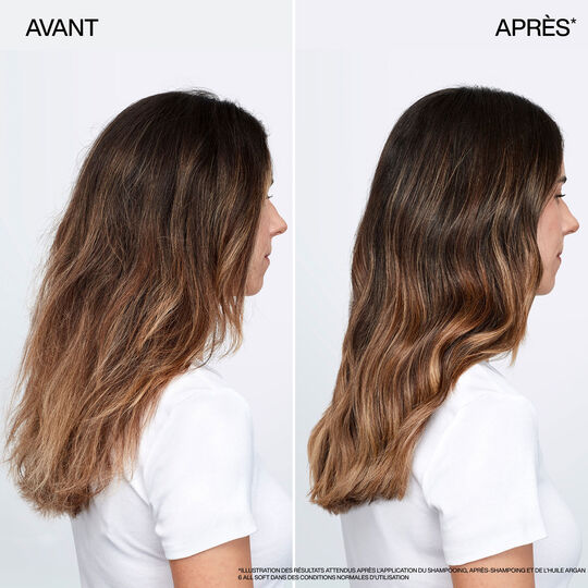 Shampooing hydratant pour cheveux secs et sensibilisés All Soft recharge 500 ml