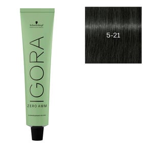 Coloration Igora Zero Amm 5-21 ch&acirc;tain clair iris&eacute; cendr&eacute;