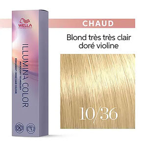 Illumina color 10/36 blond très très clair doré chocolat