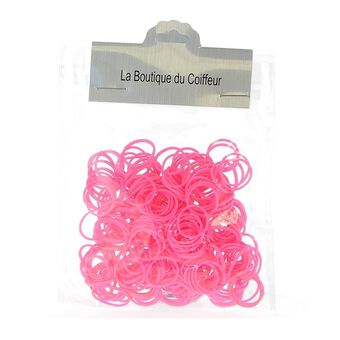 Mini élastiques caoutchouc lot de 240 rose