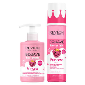 Duo shampooing & d&eacute;m&ecirc;lant enfant Equave Kids princess look