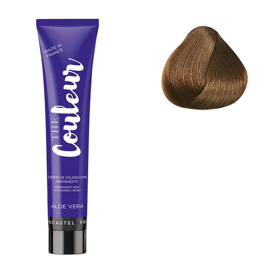 Coloration permanente The Couleur 8.74 Blond clair marron cuivr&eacute;