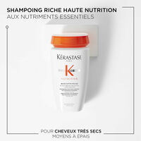 Routine Nutritive cheveux &eacute;pais