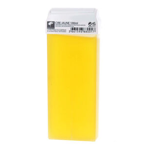 Cartouche de cire &agrave; &eacute;piler jaune