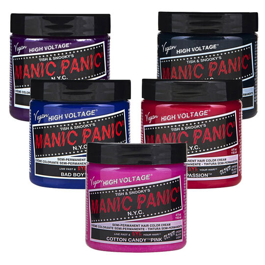 Coloration semi-permanente Manic Panic fluo hot hot pink