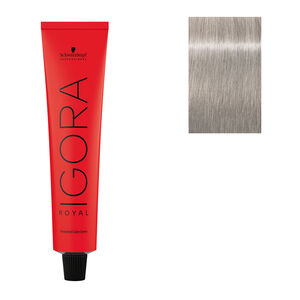 Coloration permanente Igora Royal 9.5-1 blond pastel cendr&eacute;