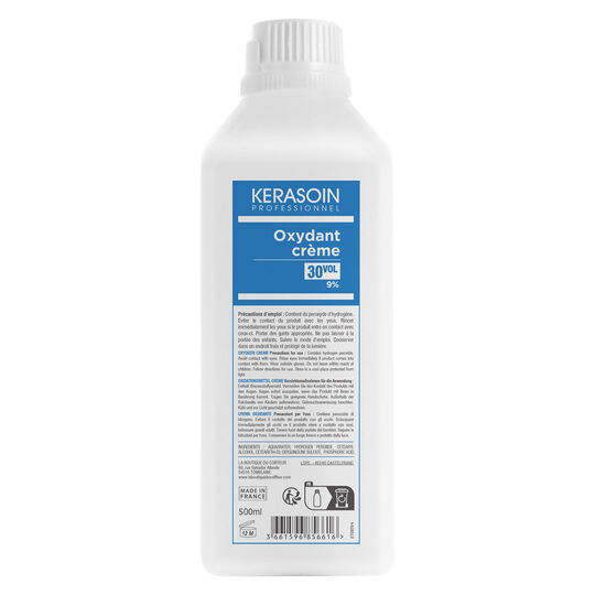 Oxydant cr&egrave;me 30 volumes 9% 500ml