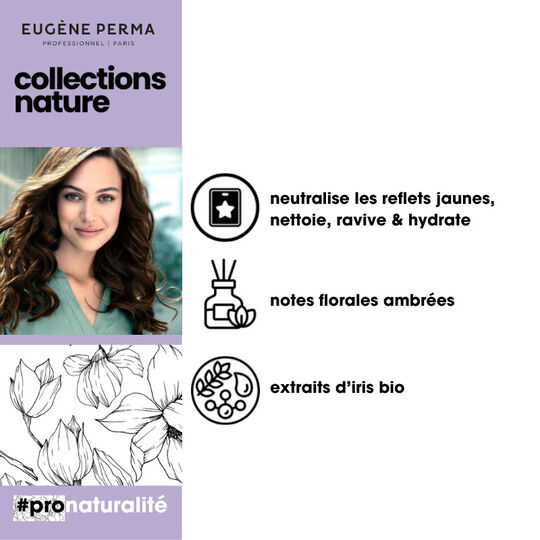 Shampooing bleu neutralisant Collections Nature