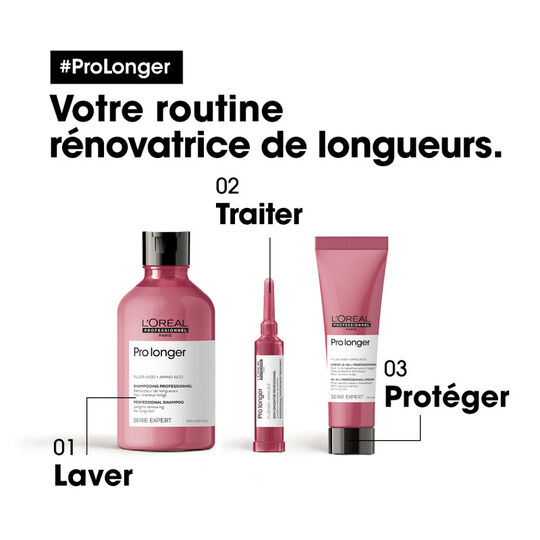 Shampooing rénovateur pour cheveux longs Pro Longer 300 ml