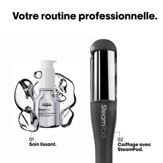 Duo SteamPod 4 &eacute;dition limit&eacute;e Meteora et soin lissant