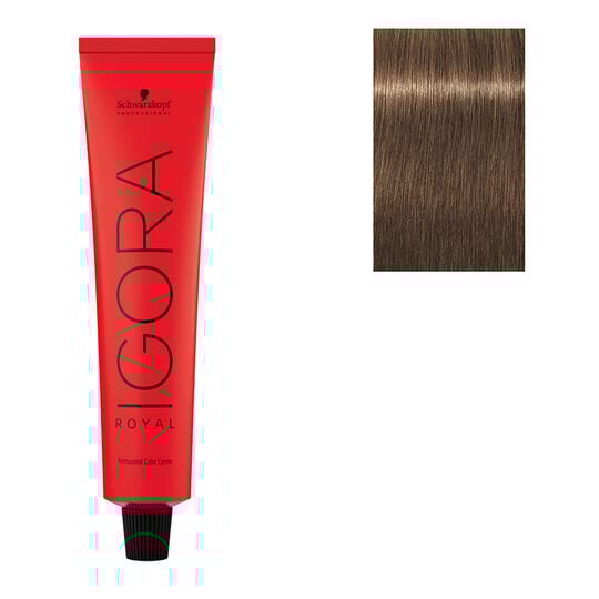 Coloration permanente Igora Royal 7-4 blond beige