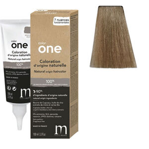 Coloration naturelle Color One Fondamentale 7.0 blond,  Coloration naturelle Color One Fondamentale 7.0 blond