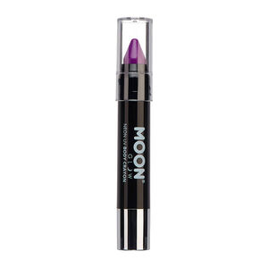 Crayon néon corps et visage Moon Glow violet,  Crayon néon corps et visage Moon Glow violet