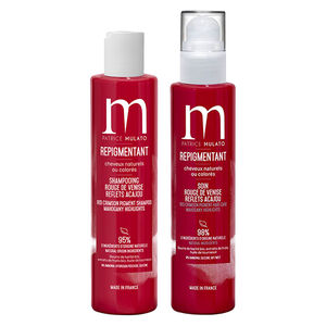 Rituel repigmentant shampooing + soin rouge de Venise