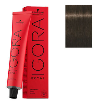 Coloration permanente Igora Royal 5-0 châtain clair naturel