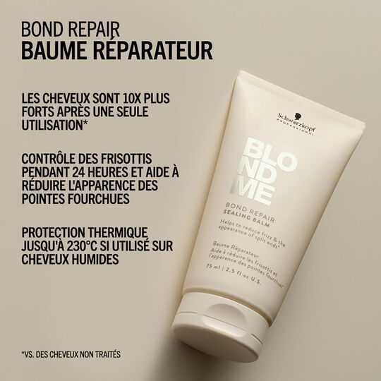 Baume r&eacute;parateur sans rin&ccedil;age Blondme Bond Repair