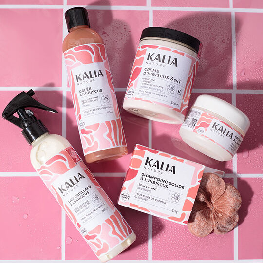 Lait capillaire &agrave; l'hibiscus