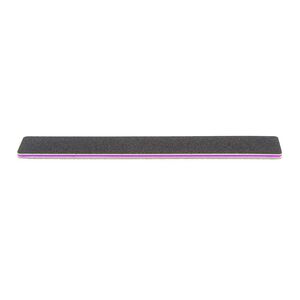 Lime rectangulaire noire pour ongles naturels 180/180 : Grain fin,  Lime rectangulaire noire pour ongles naturels 180/180 : Grain fin