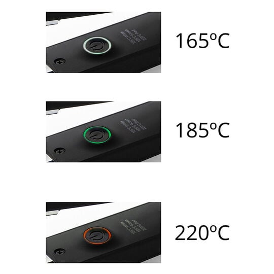 Lisseur C-Style digital black soft touch