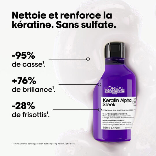 Rituel lissant Keratin Alpha Sleek