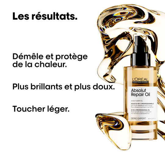 Huile 10 en 1 pour cheveux normaux à sensibilisés Absolut Repair 90 ml