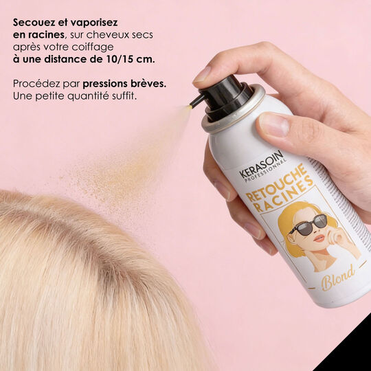 Spray retouche racines Blond
