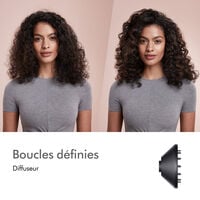 S&egrave;che-cheveux Supersonic cheveux boucl&eacute;s fris&eacute;s